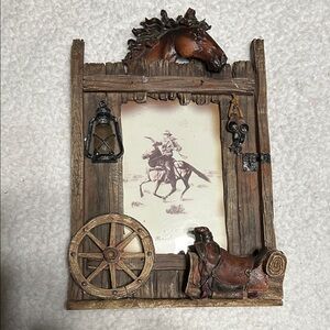 Western 4x6 picture frame